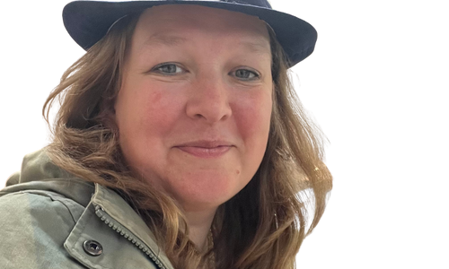 Anne Ruppert mit Hut